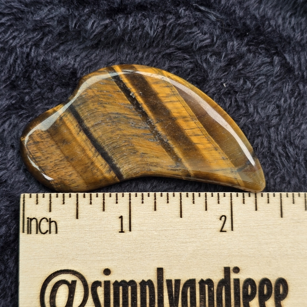 Tiger Eye Crystal Gua Sha face tool